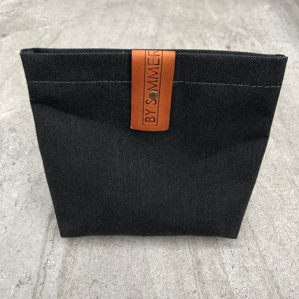 Velcro pouches - Grey-black